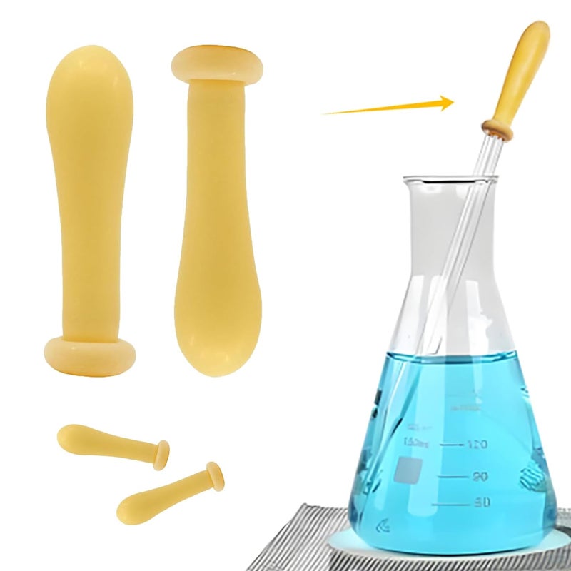 Scienfocus lab Latex Dropper Bulbs for Labs Pipet - 2 ml (Pack of 100) - Image 1